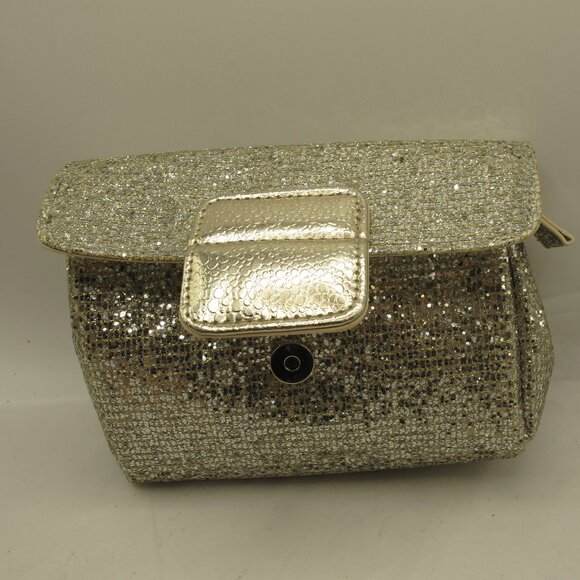 Metallic clutch  - silver - Picture 1 of 4